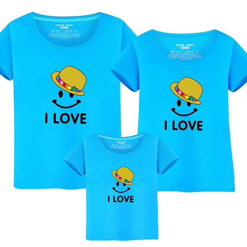 Футболка для родителей и детей 13 цветов|Сочетающаяся одежда семьи| |