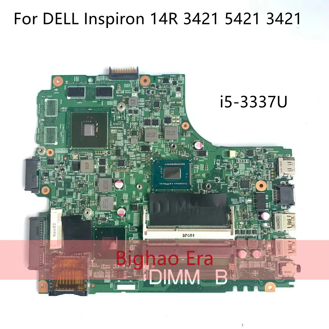 

12204-1 For DELL Inspiron 14R 3421 5421 2421 Laptop motherboard with CN-055NJX 055NJX I5-3337U N13M-GSR-B-A2