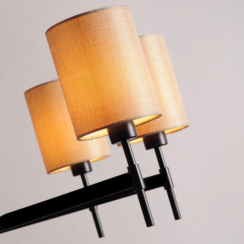 Американская модель 8 головок полностью Бронзовый светильник для спальни