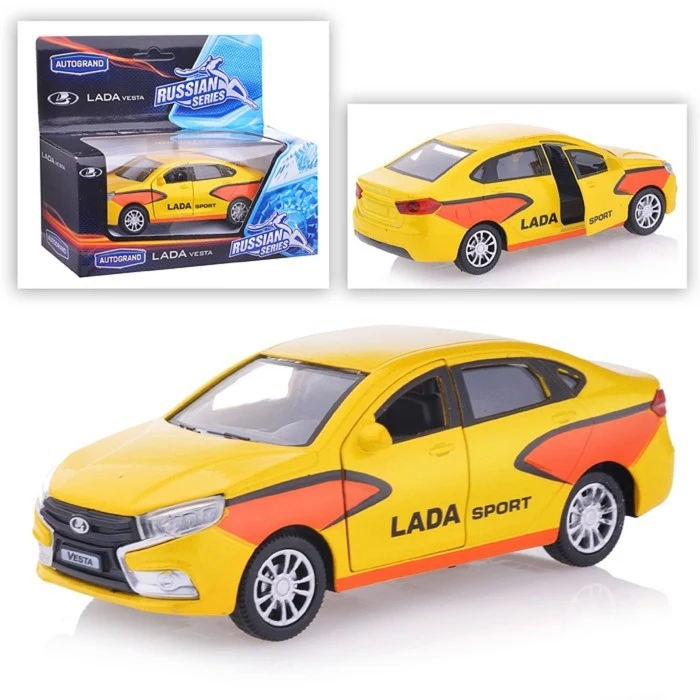 Машина металлическая Lada Vesta спорт масштаб 1:36|Наземный транспорт| |