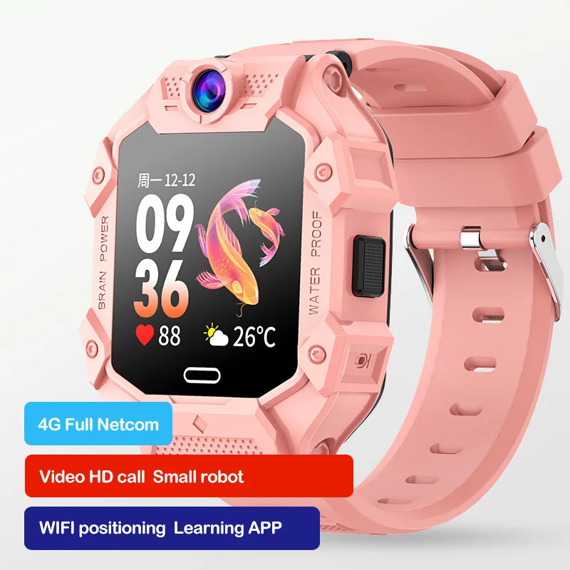 

Y35B Square Screen 1.44 Inch Card Phone Watch HD Video Call WIFI Positioning Smart Watch