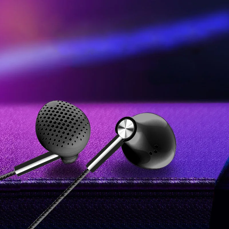 Бас-музыка проводные наушники для мобильного телефона 3 5 мм с микрофоном стерео