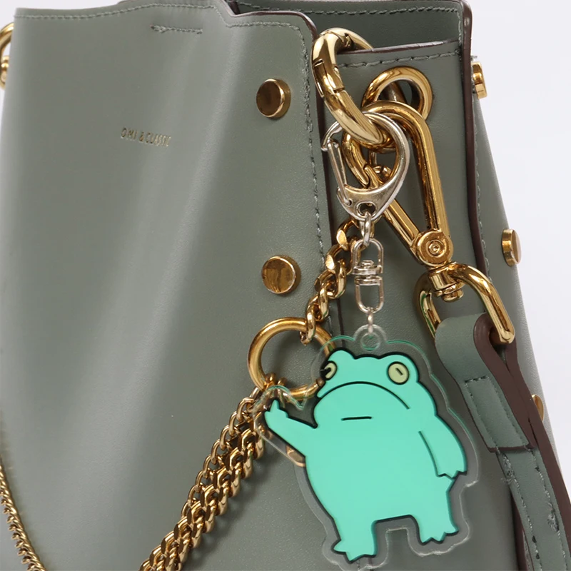 Брелок для ключей с зелеными грибами собаками и животными | Украшения аксессуары