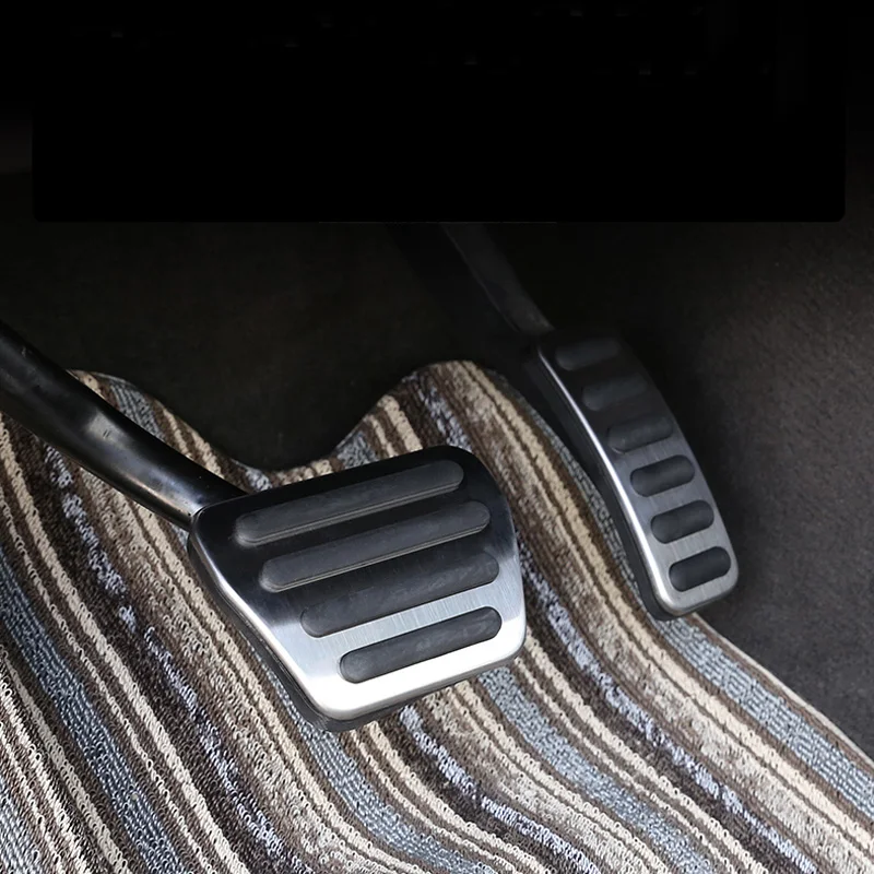 

Aluminum alloy brake and accelerator pedal cover, clutch pedal modification decoration for Landrover Range Rover/Discovery 5