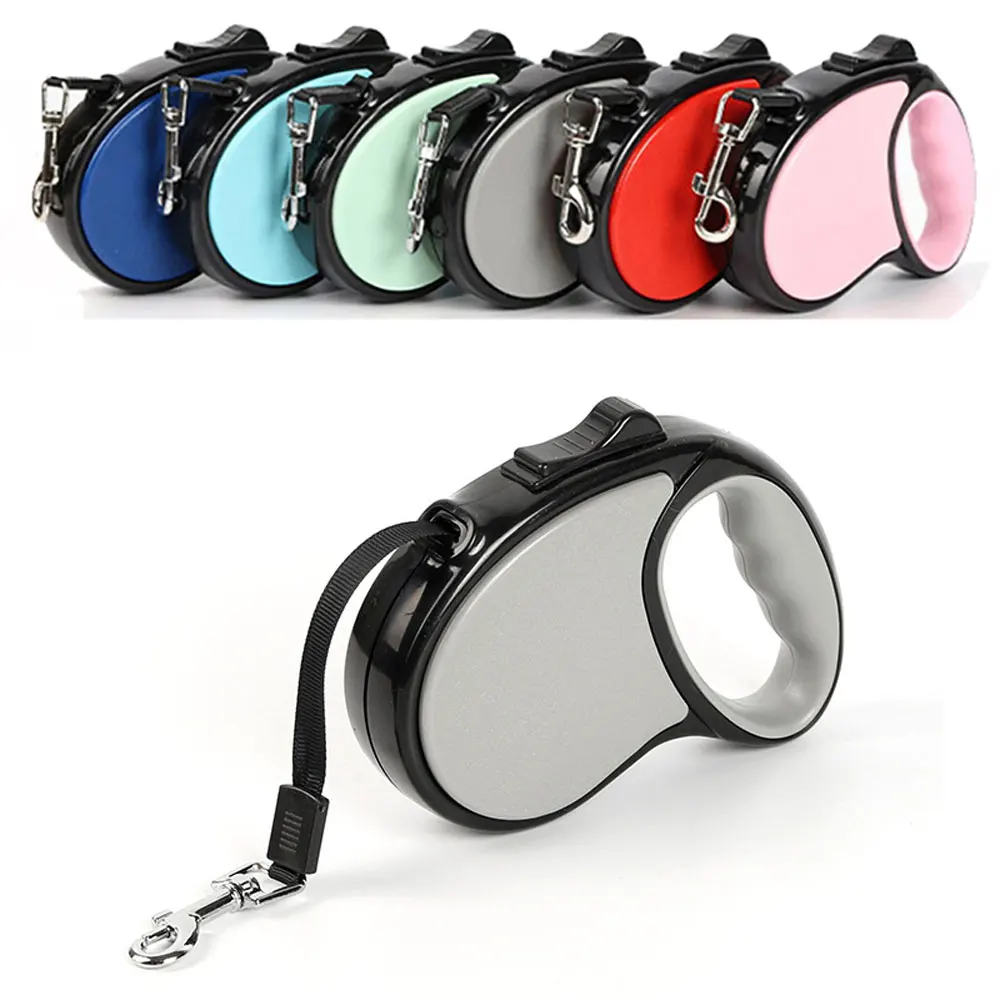 

Retractable Nylon Durable Dog Leash Automatic Lead Extending Puppy Walking Leads For Small Medium Dog Holding Rope Pet Supplies