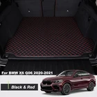 Напольный кожаный коврик для багажника, коврик для багажника, напольный ковер для грузового отделения для BMW X6 G06 2020 2021