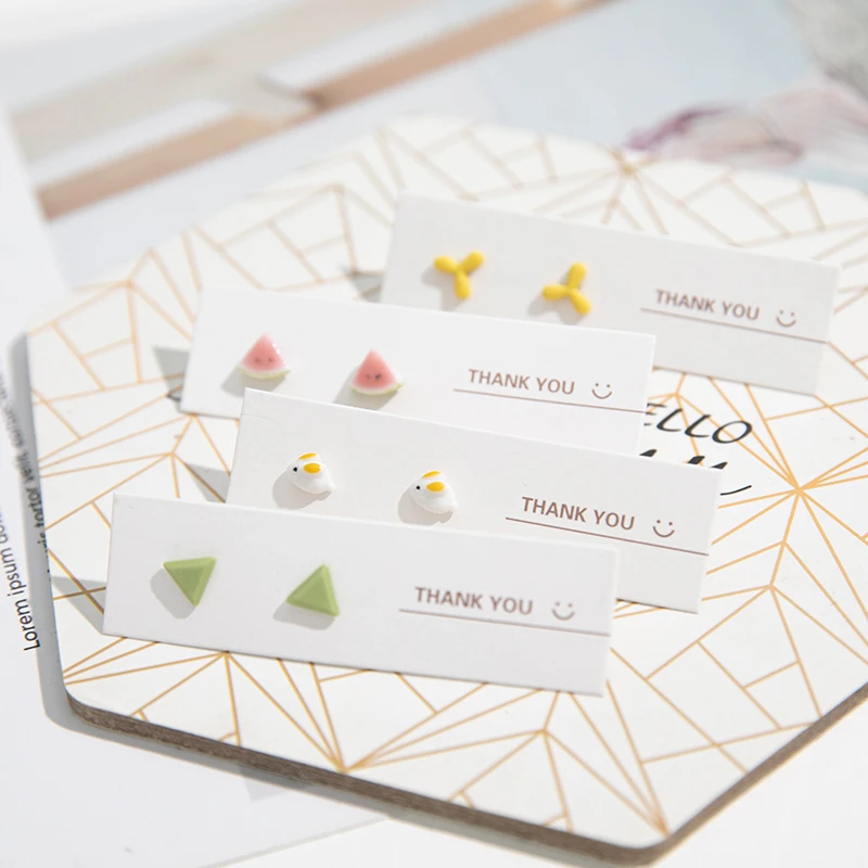 Женские керамические серьги Vekno в виде кролика яркие с эмалью Корейском стиле для