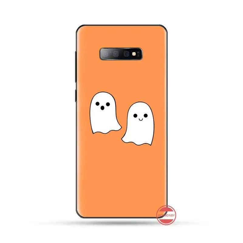 Милый маленький призрак с тыквой на Хэллоуин чехол для телефона Samsung S6 S7 edge S8 S9 S10 e