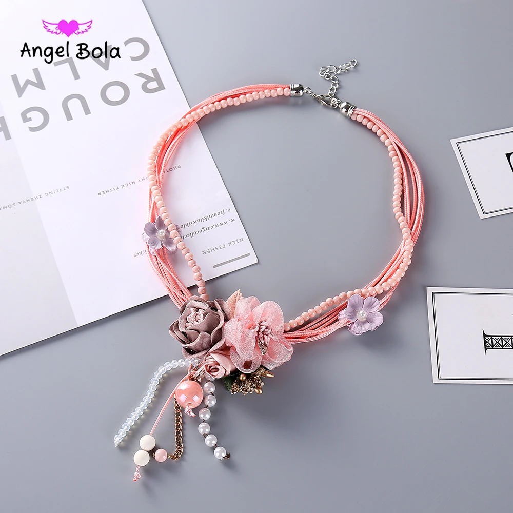 Мода в богемном стиле Большие размеры ткани цветок колье женские туфли лодочки