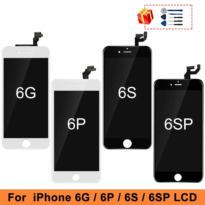 

Сенсорный ЖК-экран для iPhone 6, 6S, 6 Plus, 6S Plus, запасные части для дисплея