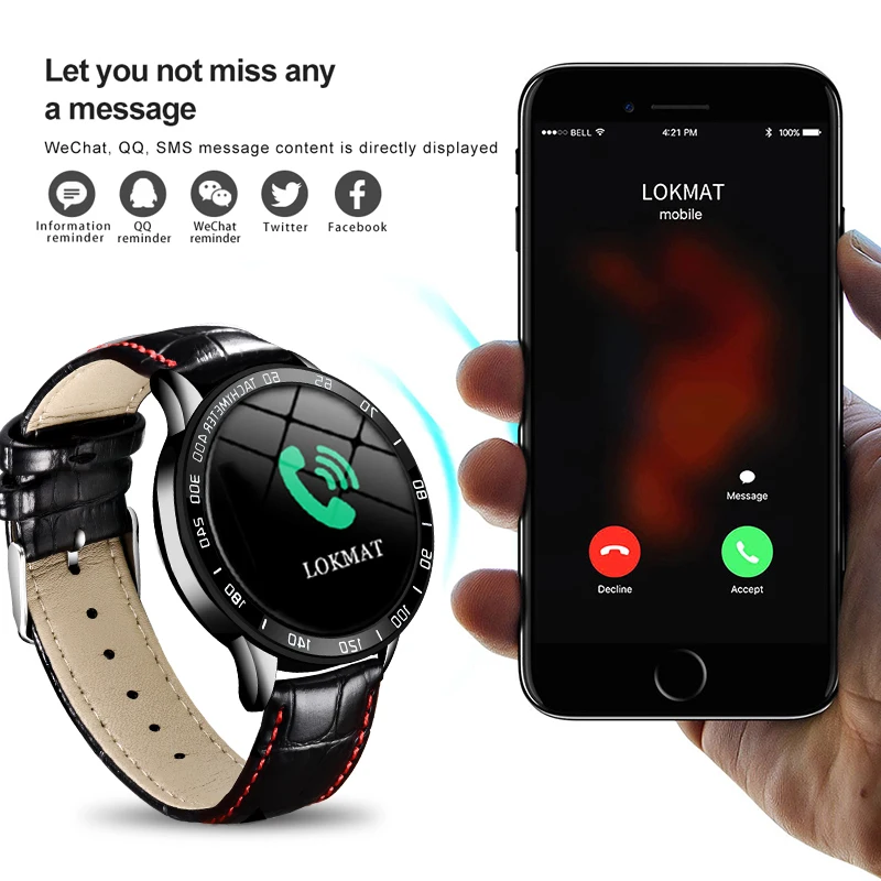 woman waterproof smart watch men sport smartwatch for apple iphonexiaomi heart rate monitor fitness tracker for man and kids free global shipping