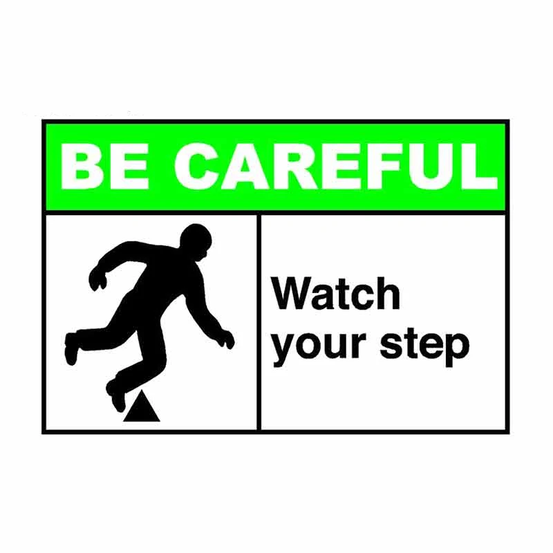 

Необычные цветные наклейки на автомобиль с надписью «Будьте осторожны», наклейки из ПВХ, индивидуальные модные изысканные водонепроницаем...