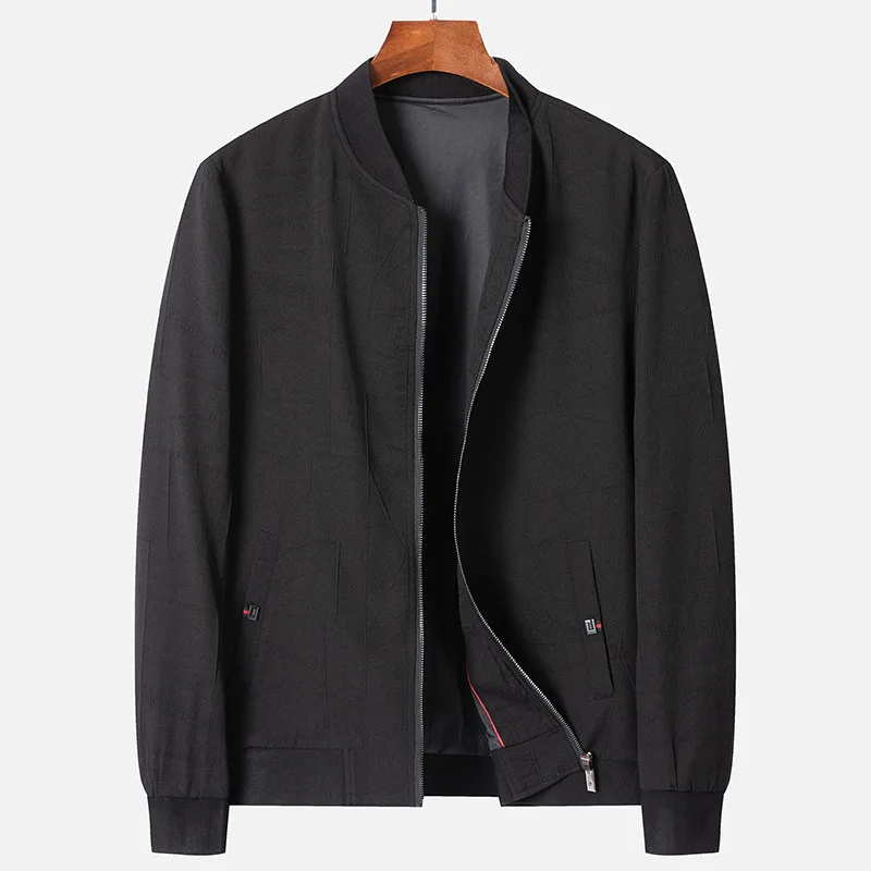 

Новая Большая мужская Пальто толстяк для отдыха, большие размеры большие свободные свитера; Сезон весна-осень; Бейсбольная куртка с воротни...