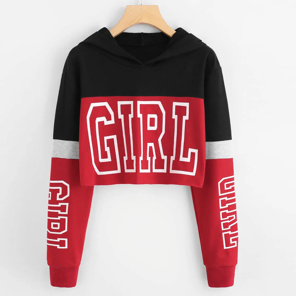 Women Fashion Girl Printing Long Sleeve Hoodie Sweatshirt Hooded Pullover Tops Streetwear Women Oversized Hoodies Sudaderas