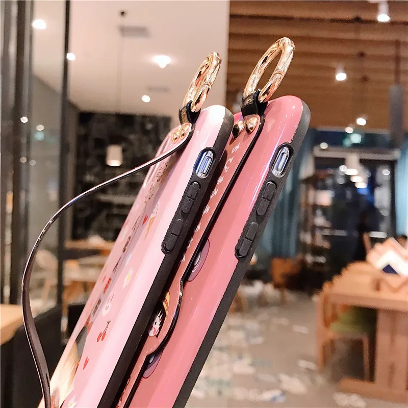 Розовый мягкий IMD чехол для iPhone XS Max XR X 11 Pro 8 7 Plus задняя крышка телефона s |