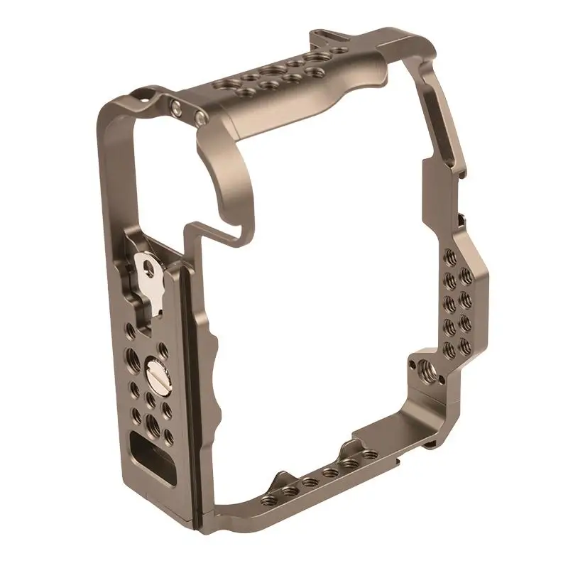 

Camera Cage Replacement for Canon EOS R5 R6 DSLR Camera Dual Cold Shoe Mounts Camera Video Rig