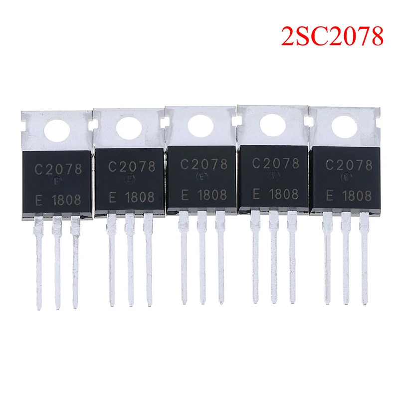 

5 Pcs/lot RF/VHF/UHF transistor TO-220 2SC2078 C2078 Instrument Parts Accessories Wholesale