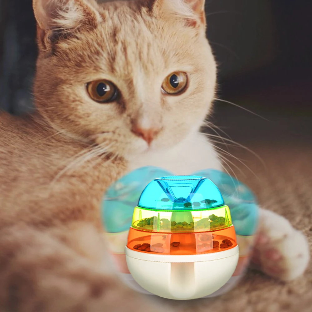 Игрушка-диспенсер для собак и кошек интерактивные игрушки игровой стаканчик |