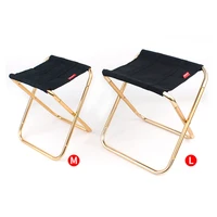 portable camping beach chair lightweight folding fishing outdoor travel aluminum alloy picnic seat foldable stools storage bag