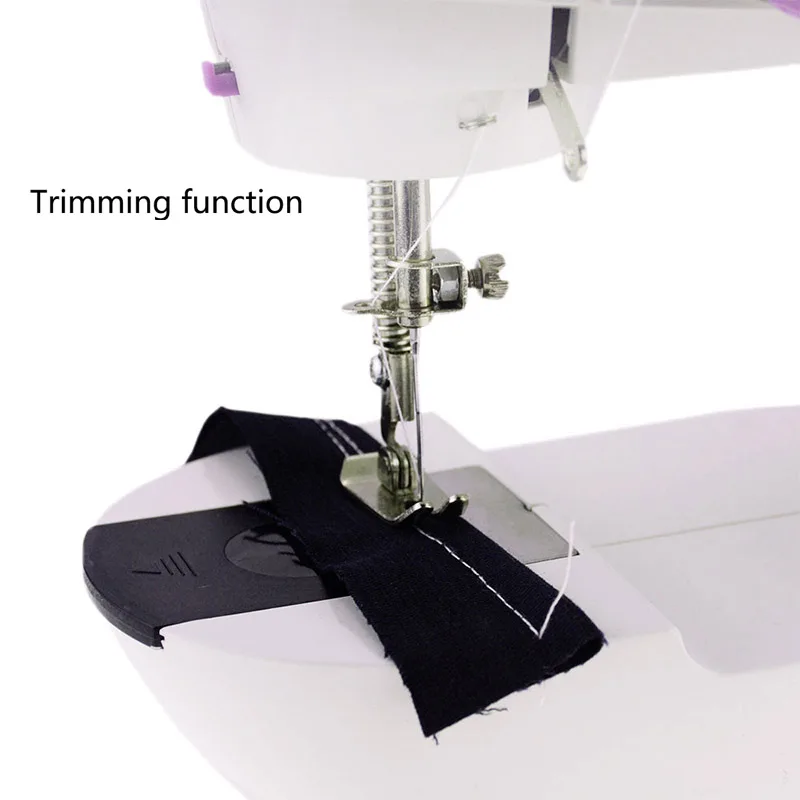 1pc Electric Mini Sewing Machine For Home Hand To Sew 220V Speed Adjustment With Light Handheld | Дом и сад
