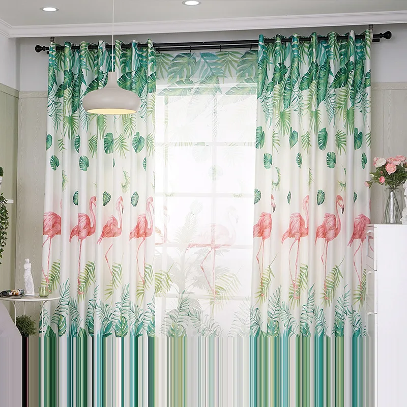 Современные минималистичные затемняющие занавески из мультфильма для спальни