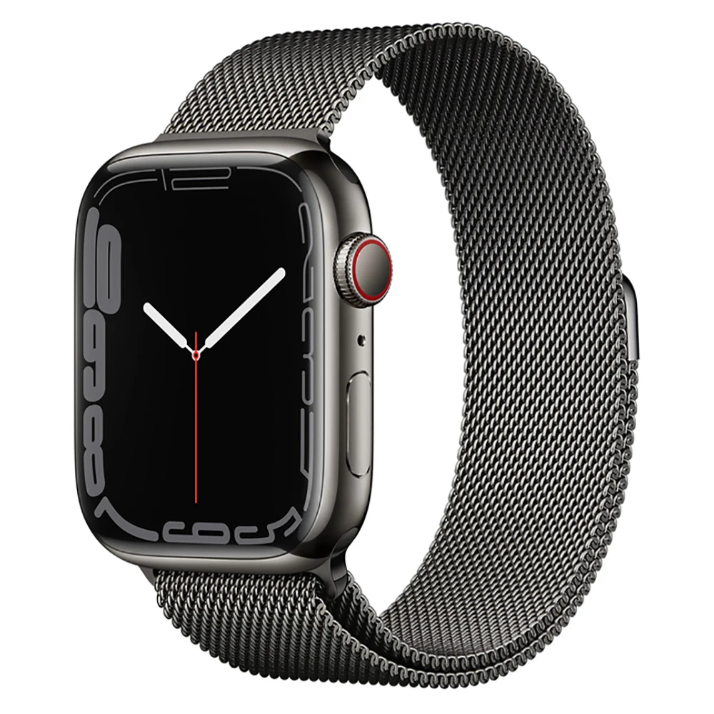 Ремешок Миланская петля из нержавеющей стали Starlight браслет для Apple Watch Series 7 41 мм 45 6
