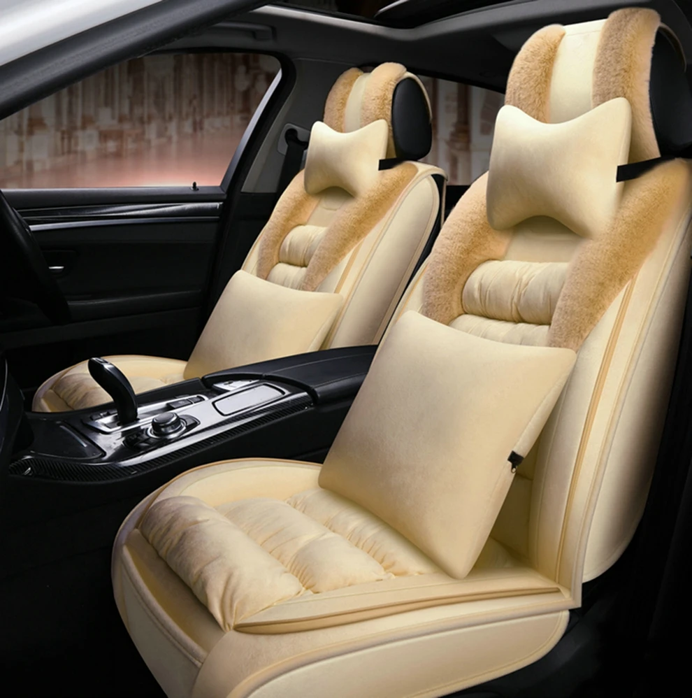 Warm Car Seat Cover for KIA Picanto Ceed sportage Soul RIO Cerato rio 3 Carnival Maxima Optima SHUMA K2 K3 K4 K5 Car accessories
