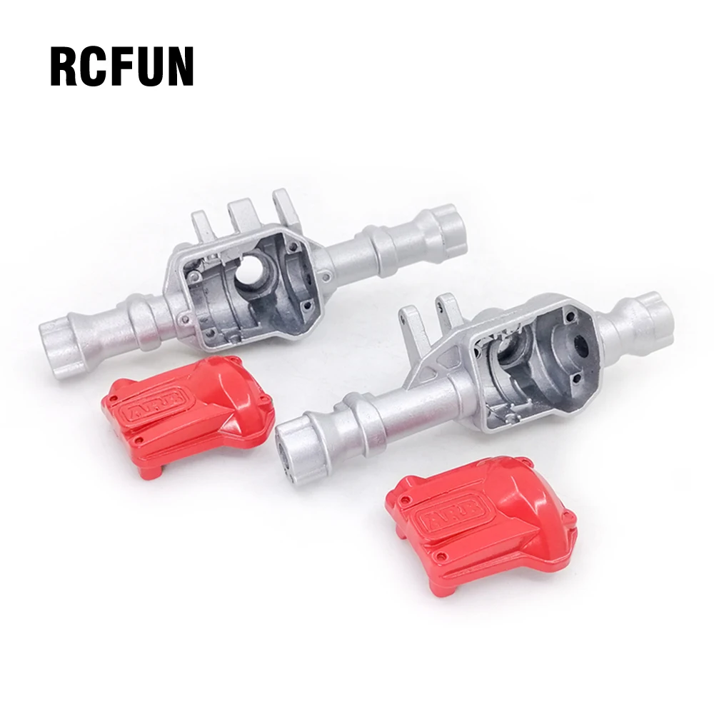 Передняя и задняя металлическая ось из сплава корпус оси для 1/10 RC Гусеничный TRX 4