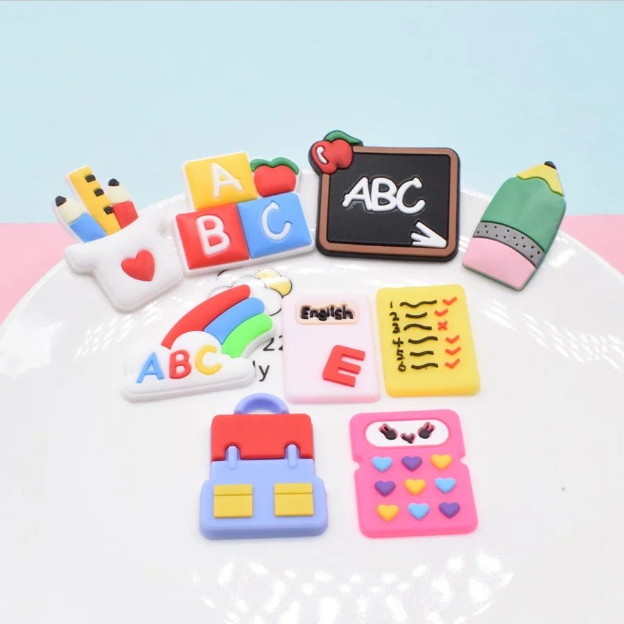 

New Kearning Alphabet, Lovely Hairpin, Shoe Buckle, Dress Decoration, PVC Soft Patch Sandals, Dongdong Shoes, DIY Accessories