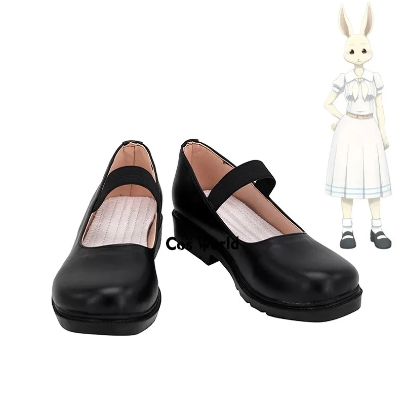 BEASTARS Haru Rabbit Anime, zapatos de cuero personalizados para Cosplay