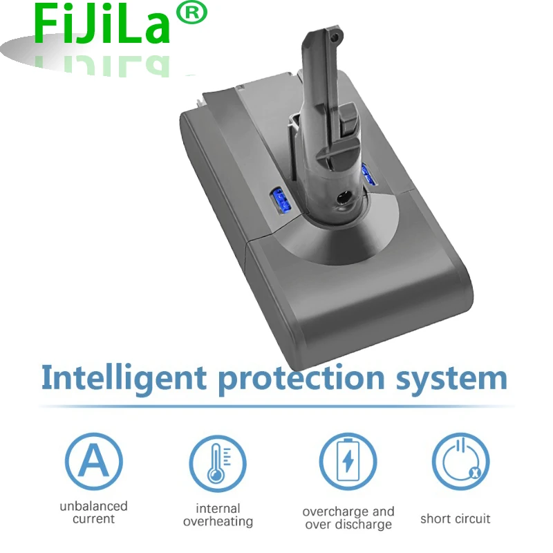 

New 12800mAh 21.6V Battery For Dyson V8 Battery for Dyson V8 Absolute /Fluffy/Animal/ Li-ion Vacuum Cleaner rechargeable Battery