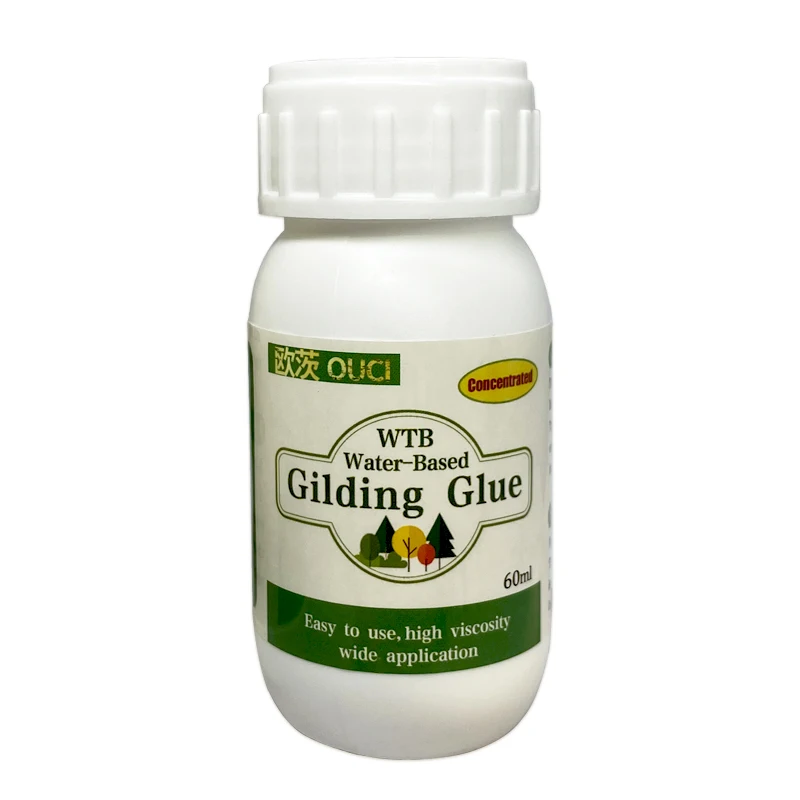 60 мл (120 мл) золочение клей для сусальное золото Фольга клея на водной основе