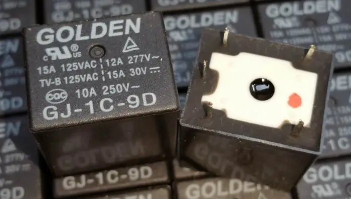 Новая модель Φ (22F-1C-12V-12A) Relay 5 pins