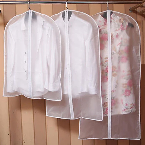 

Dress Suit Covers Garment Protection Overcoat Dustproof Plastic Storage Bag