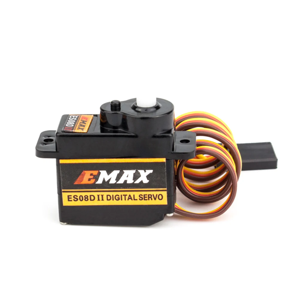 

4pcs EMAX ES08D II Micro RC Servo Plastic Gear 1.8kg/Sec For RC Models