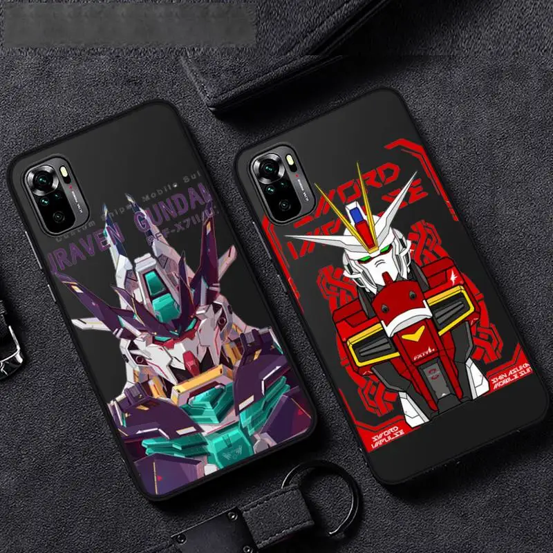 

Mecha GUNDAM Phone Case For Huawei P40 P20 P30 Mate 40 20 10 Lite Pro Nova 5t P Smart 2019