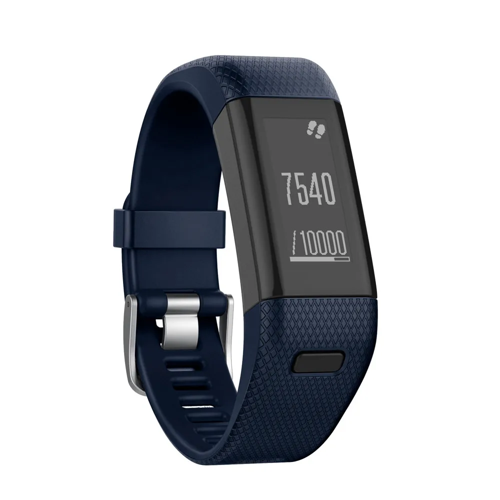 Цветной сменный мягкий силиконовый браслет ремешок для Garmin Vivosmart HR+ умный Браслет для GARMIN Vivosmart HR