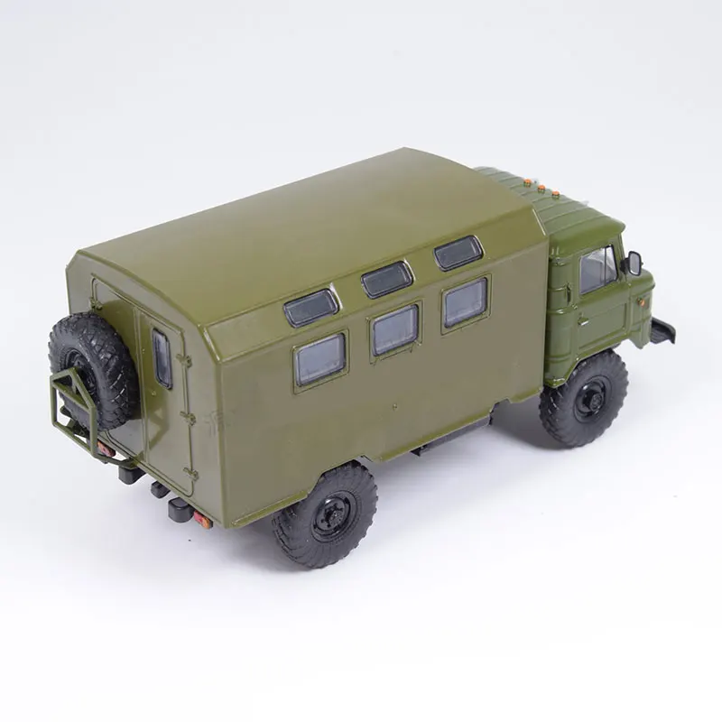 Масштаб 1:43 литая Миниатюрная модель автомобиля из сплава военный транспорт