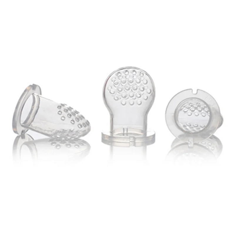 100 Pcs Pacifier Accessories General Silicone replace bag Fruits and vegetables Nipple bite Size S/M/L | Мать и ребенок