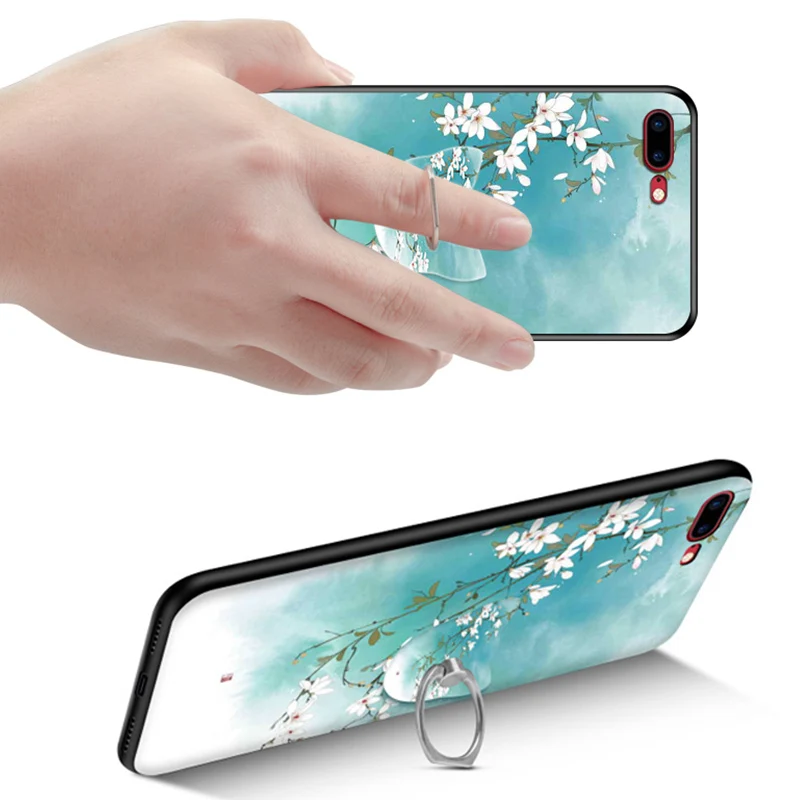 Черный силиконовый чехол с мультипликационным принтом для Xiao mi Red K20 Pro 9T Чехол