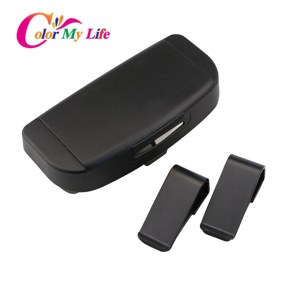 Автомобильные чехлы для очков автомобильный солнцезащитный козырек