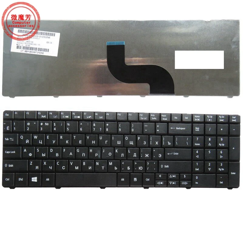 

Клавиатура для ноутбука Acer, черная клавиатура для Acer TRAVELMATE TM 5742G 5742Z 5742ZG 5744 5744Z