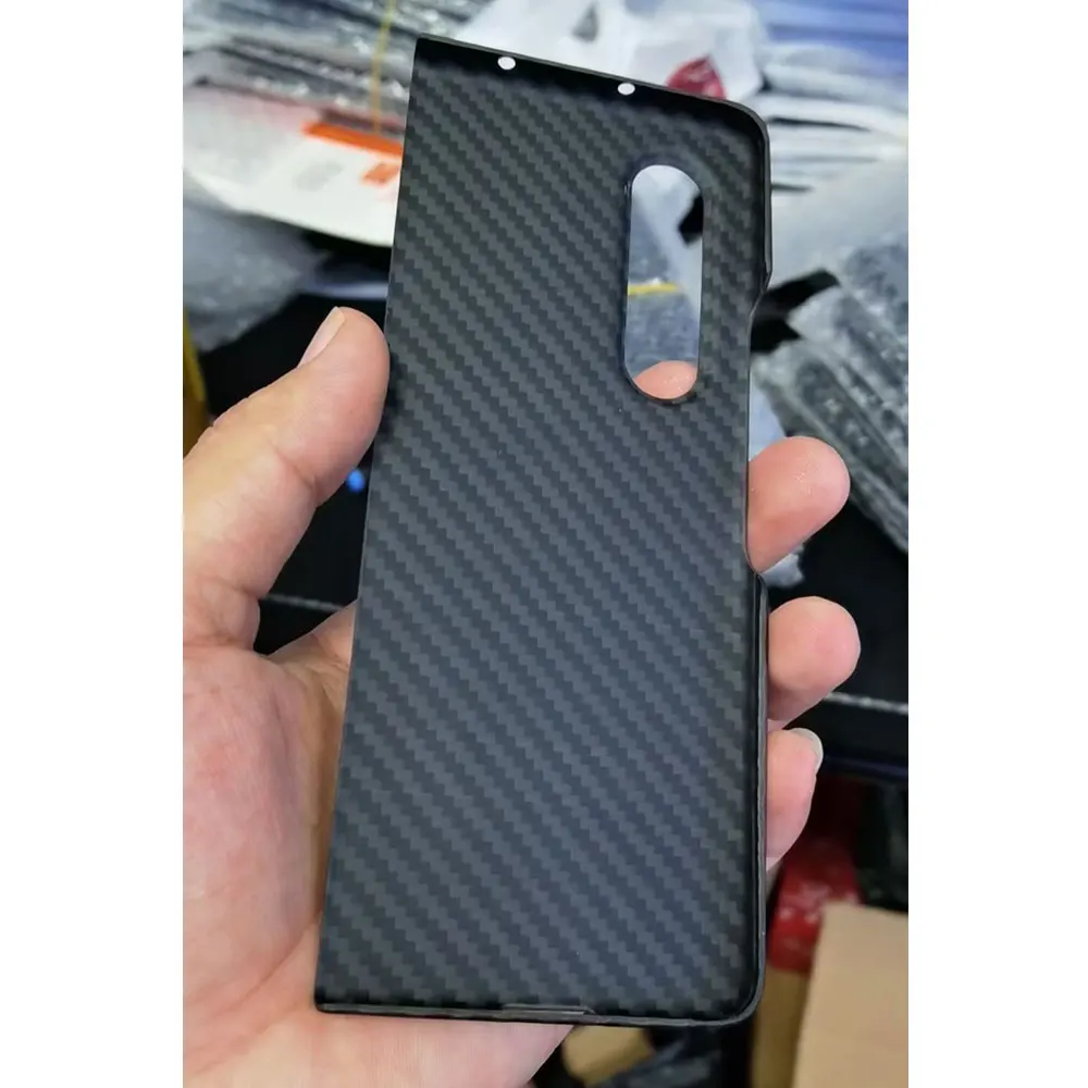 yierfa carbon fiber protective case for samsung galaxy z fold 3 case ultra thin back cover for galaxy z fold 2 5g phone shell free global shipping