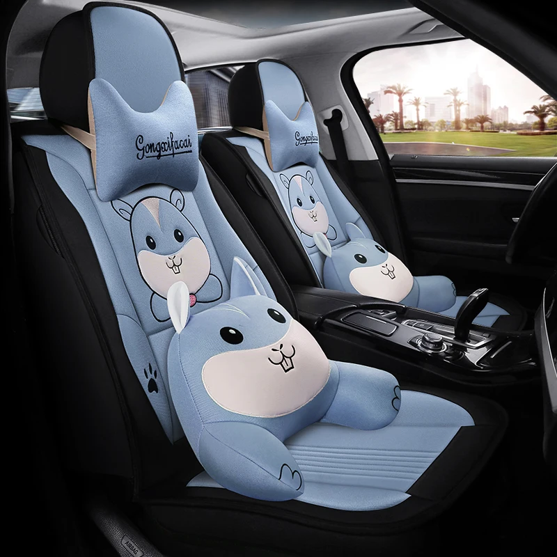 Full Coverage flax fiber car seat cover auto seats covers for lexus nx nx300h rx 200 300 330 350 460 470 570 580 lifan sol | Автомобили и