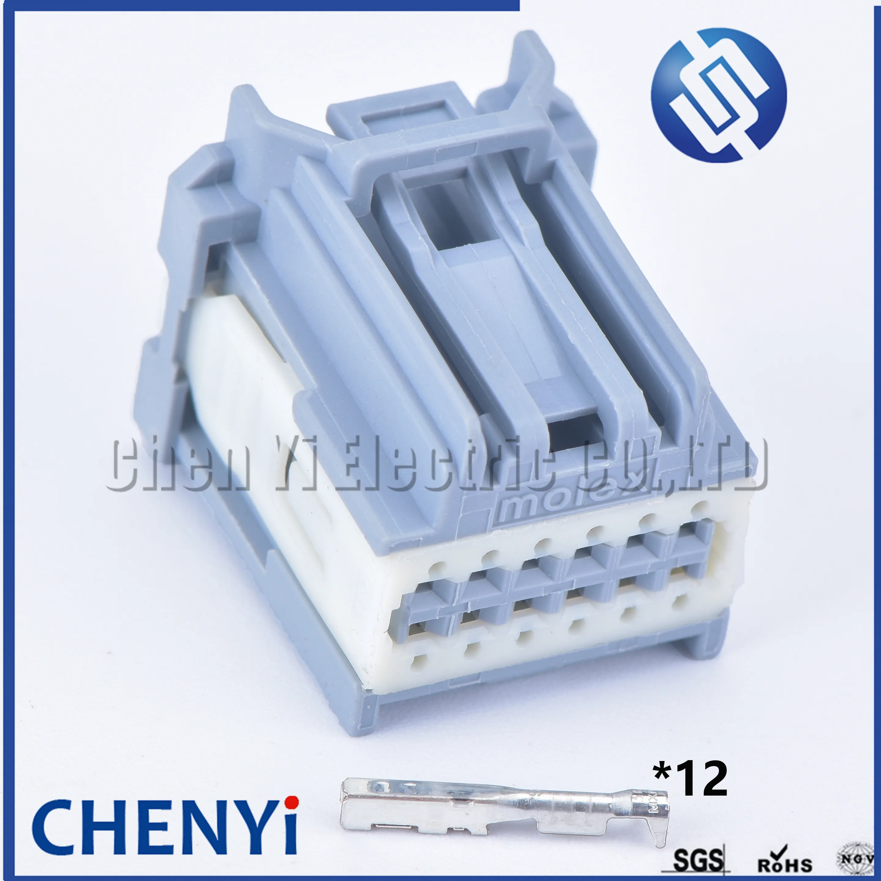 1 комплект molex 12 pin 347290121 не водонепроницаемый авто разъем жгут проводов женский