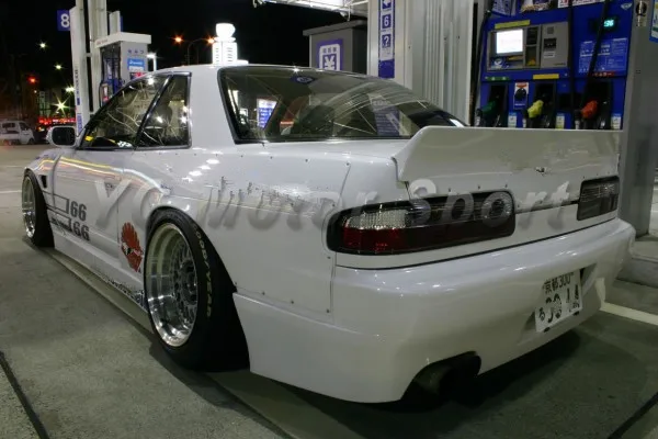 

Автомобильные аксессуары FRP, боди из стекловолокна, подходит для 1989-1994 S13 Silvia PS13 RB V1 стиль, задний бампер