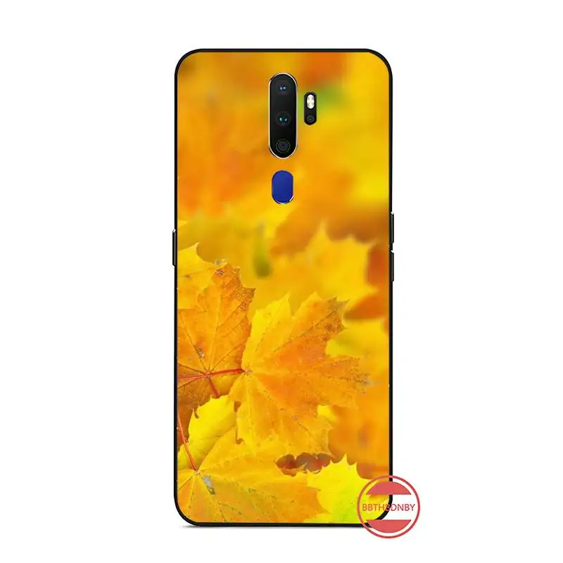 

Harvest Autumn Leaf Phone Case For OPPO F 1S 7 9 K1 A77 F3 RENO F11 A5 A9 2020 A73S R15 REALME PRO