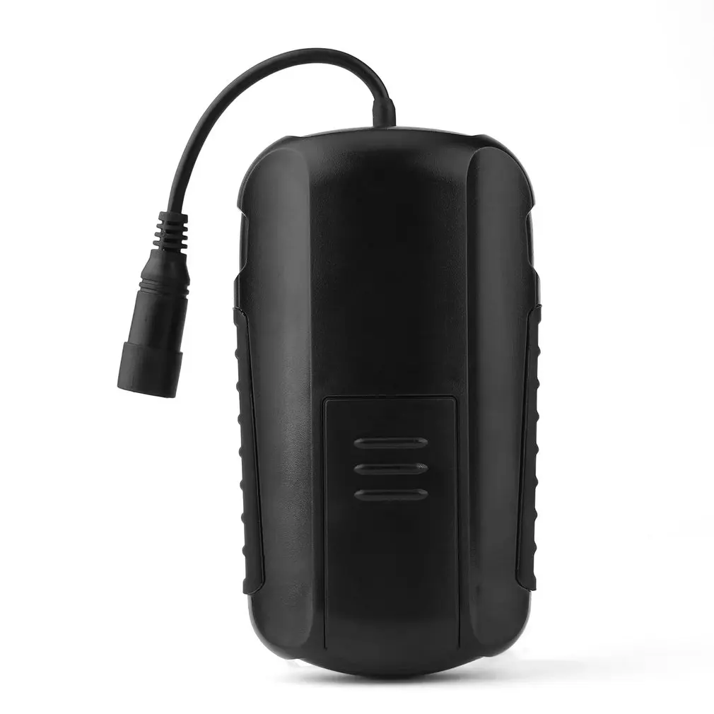 

Portable Fish Finder Sonar Sounder Alarm Transducer Fishfinder 0.7-100m Fishing Echo Sounder with Battery English Display