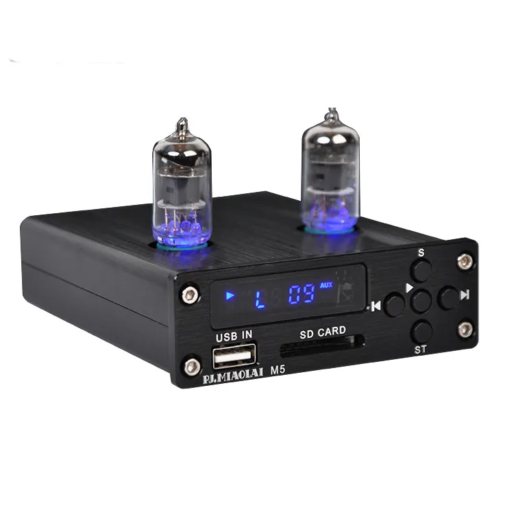 Nobsound Hi-Fi Mini 6J1 вакуумный ламповый предусилитель Стерео предусилитель USB DAC аудио без потерь APE музыкальный плеер
