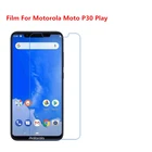 Ультратонкая прозрачная защитная пленка для ЖК-экрана HD с тканевой пленкой для очистки для Motorola Moto P30 Play, 12510 шт.